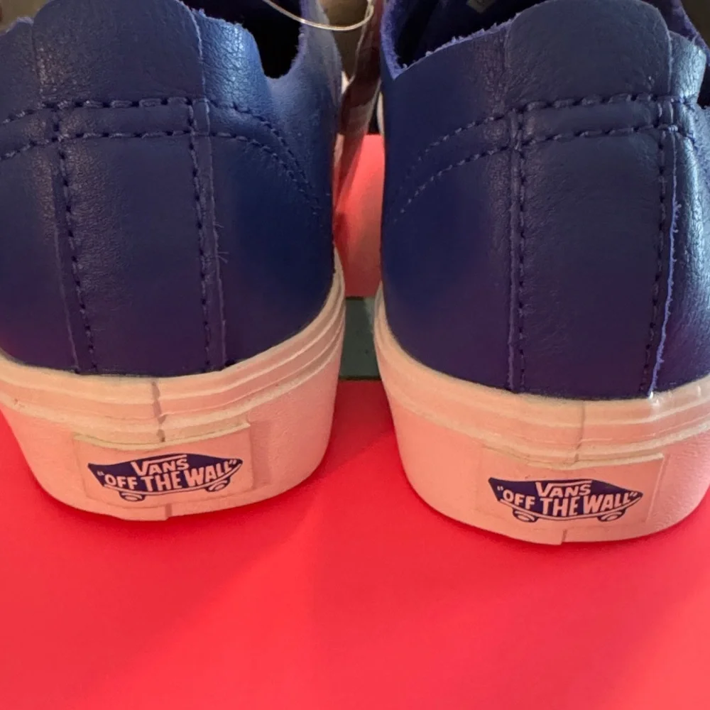 Vans Royal Blue Slip-On Shoes - Picture 2 of 10
